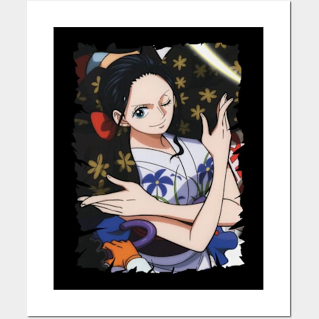 NICO ROBIN ANIME MERCHANDISE Wall Art by graficklisensick666